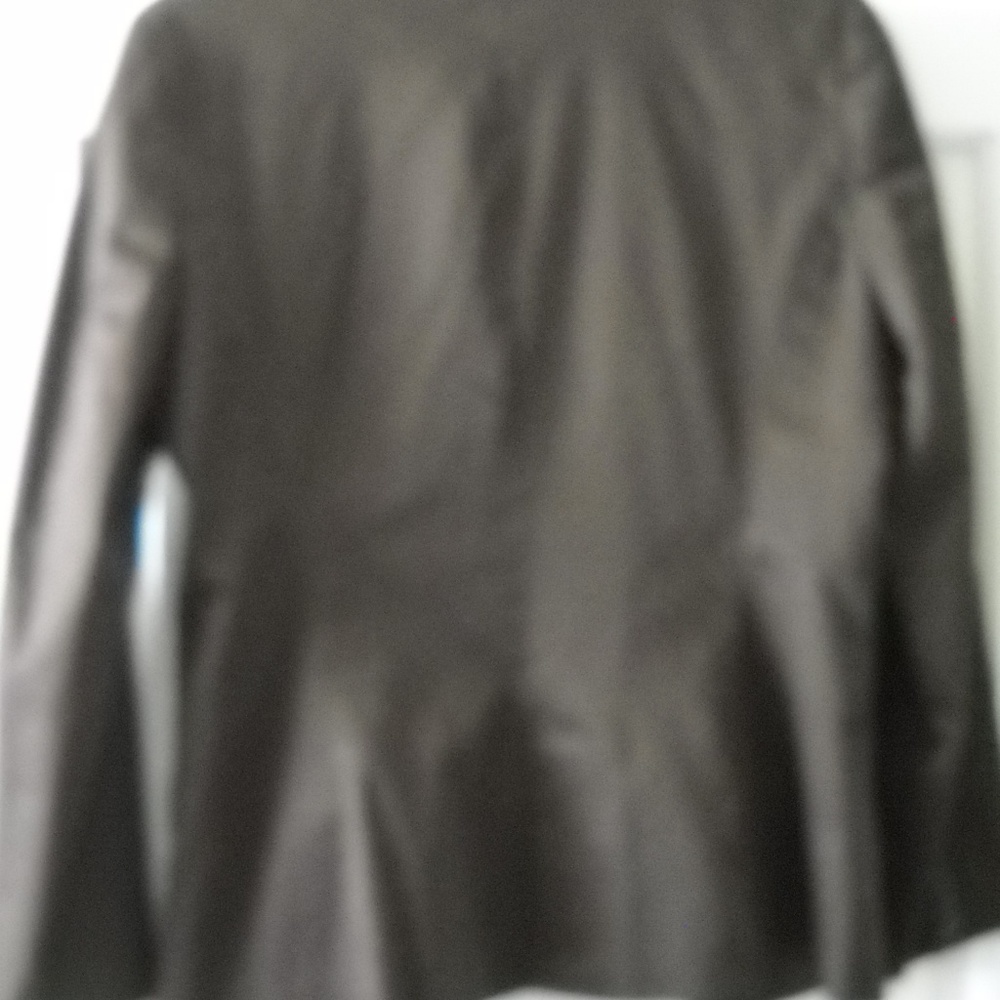 Women's Brown Zara Basic Lined Jacket Size L - image 2